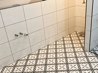 Wall and floor tiling
